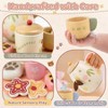 Tea Party Toy , Wooden Picnic Set, Educational Birthday Gift, Pretend Play Food Outdoor Toy - 3 of 3