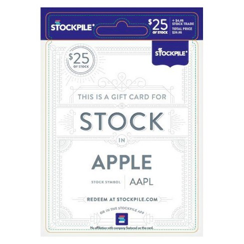 Stockpile Apple $25 : Target