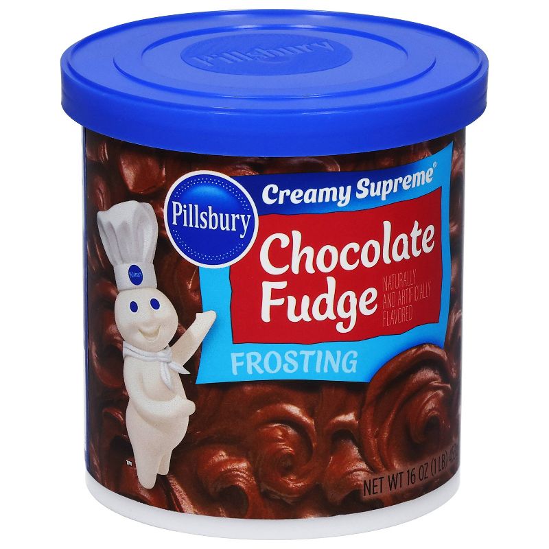 Pillsbury Creamy Supreme Chocolate Fudge Flavored Frosting - 16oz, 3 of 10