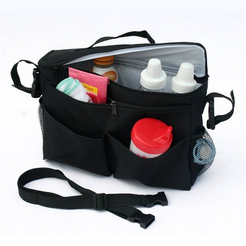 J. L. Childress Cups N' Cargo Stroller Organizer Black