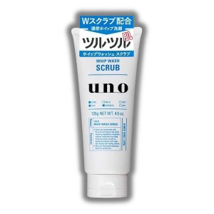 UNO by Shiseido Whip Wash Scrub Facial Cleansing Foam | Exfoliating Formula: Infused with micro-scrubbing beads (4.5 oz). - 1 of 4