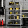 NicBex 82.00" 6-Tier Bookshelf with Adjustable Shelves & Wheels Bookcases for Living Room Home Office - 2 of 4
