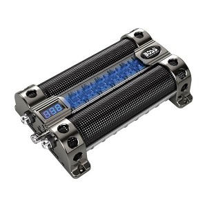 BOSS Audio Systems CAP8 8 FARAD 16 Volt LED Digital Voltage 3-Digit Display Car Audio Power Capacitor for Car Amplifier - 1 of 4