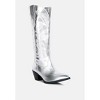 Priscilla Western Cowboy Calf Boots - 3 of 4