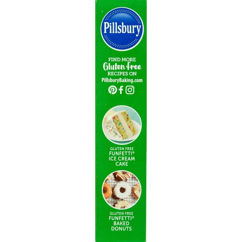 Pillsbury Gluten Free Funfetti Cake Mix with Candy Bits - 17oz, 4 of 8
