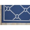 Waverly NauticalNavy Indoor/Outdoor Area Rug by Nourison - 3 of 4