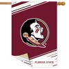 Florida State University NCAA Licensed Double-Sided House Flag 28" x 40" Briarwood Lane - 2 of 3