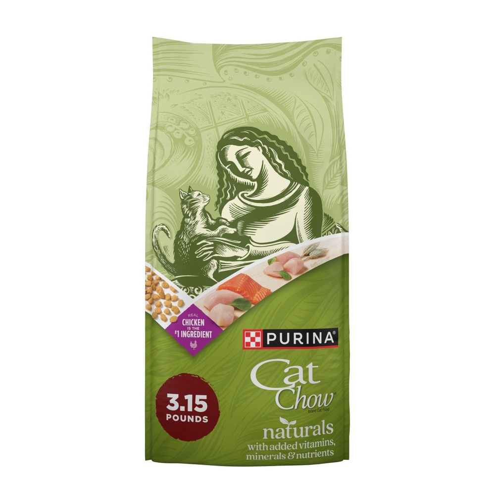 UPC 017800113229 product image for Purina Cat Chow Naturals Original Chicken Flavor Dry Cat Food - 3.15lbs | upcitemdb.com