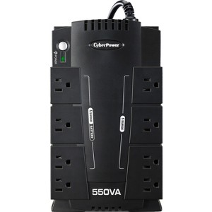 CyberPower Standby UPS CP550SLG 550 VA - Surge Protection & Battery Backup - Model CP550SLG_16 - 1 of 4