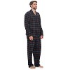 Ashford & Brooks Mens Flannel Plaid Pajamas Long Pj Set - 3 of 4
