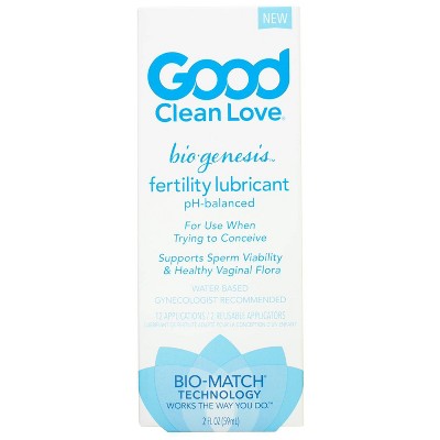 Good Clean Love Biogenesis Fertility Lube - 2oz : Target