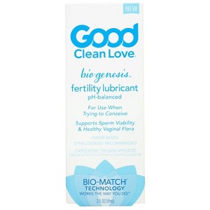 Good Clean Love BioGenesis Fertility Lube -  2oz - 1 of 4