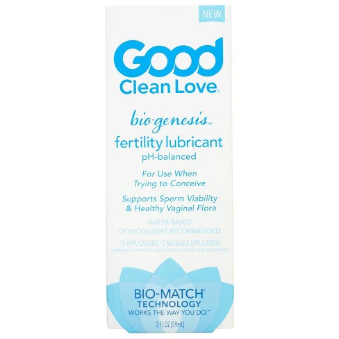 Good Clean Love BioGenesis Fertility Lube - 2oz