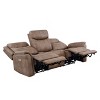 Morrison Power Recliner Sofa Camel - Steve Silver Co. - 3 of 4