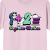 Cat Math Dogs Are Useless Women's Pink Short Sleeve Tee - 2 of 2
