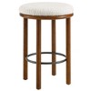 Modway Fable Boucle Fabric Counter Stools - Set of 2 - 2 of 4