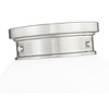 Gideon 1-Light Flush Mount Ceiling Light - Vintage Schoolhouse Glass, Dimmable, Damp Rated - 4 of 4
