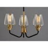 Maxim Lighting Goblet 3 - Light Chandelier in  Bronze/Antique Brass - 2 of 3