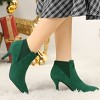 Allegra K Women's Stiletto Heel Ankle Booties - 2 of 4