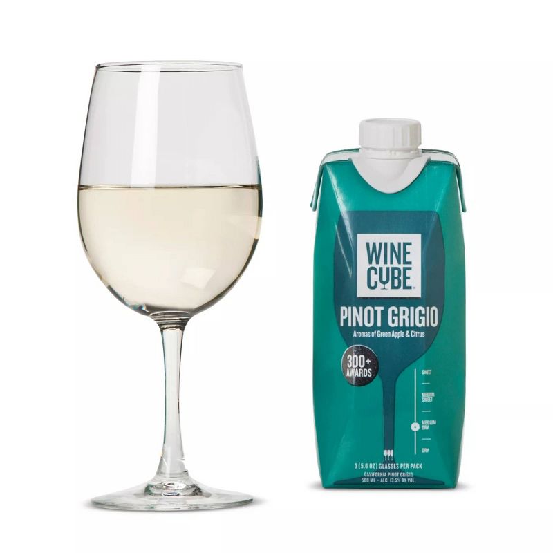 Pinot Grigio White Wine - 500ml Carton - Wine Cube&#8482;, 3 of 6