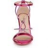 Allegra K Women's Open Toe Rhinestone Knot Strap Stiletto Heels Sandals - 2 of 4