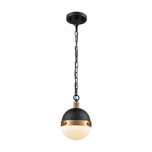 Elk Home Harmelin 1 - Light Pendant in  Matte Black - 1 of 3