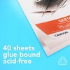 Canson Graduate Sketch Pad, Foldover Binding, 10 Sheet, 5.5x8.5 inch, Pack of 3 - 4 of 4