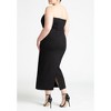 ELOQUII Women's Plus Size Corset Column Dress - image 3 of 4