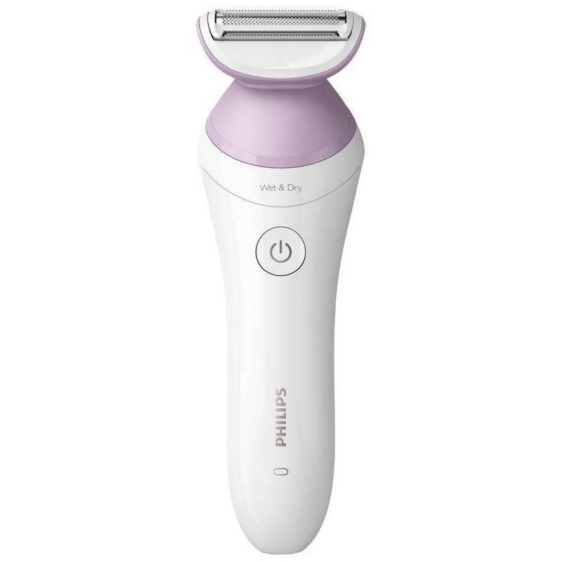 Philips Series 6000 Wet &#38; Dry Women&#39;s Rechargeable Electric Shaver - BRL136/00 - 4pc, 4 of 12