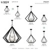 Livex Lighting Prism 5 - Light Chandelier in  Black - 2 of 4