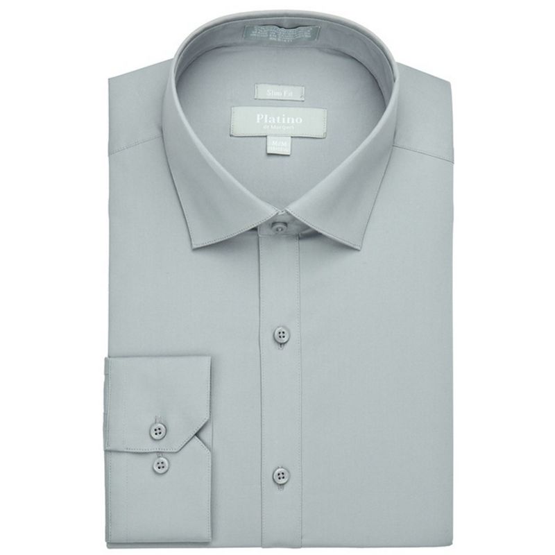 Men's Slim Fit Spandex Dress Shirt From Marquis, 1 of 3