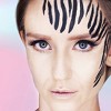 Zebra Stripes Makeup Stencil Halloween Costume Makeup - image 3 of 4