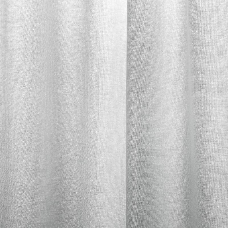 54&#34;x84&#34; Light Filtering Stitched Edge Curtain Panel Cream - Threshold&#8482;, 5 of 8