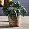 Plum & Post Wrapped Dry Basket Planter 20.75" - 2 of 2