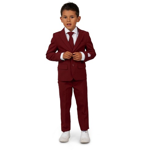 Henry Slim Fit Red Combined Suit  Slim fit suit, Red suit, Dark red suit