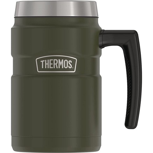 Thermos Stainless Steel Vacuum Insulated Coffee Travel Mug 25oz - Silver