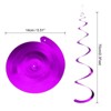 Unique Bargains Party PVC Spiral Design Hanging Swirls Decoration 18 Pcs - 2 of 4