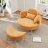 NicBex Accent Chair with Ottoman Comfortable Seat Single TV Chair with Foot Rest for Living Room, Bedroom - 2 of 4