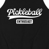 Men's - Instant Message - Pickleball Enthusiast Graphic Tank Top - 2 of 4