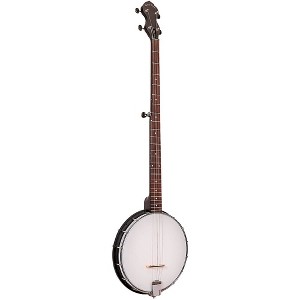 Gold Tone AC-1 Long Neck 5-String Openback Banjo Matte Black - 1 of 4