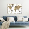 Gilded Map by All That Glitters Unframed Wall Canvas - iCanvas - 4 of 4