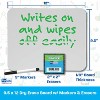 Flipside Products Dry Erase Board 9" x 12" + Pen + Student Eraser Set, 12 Sets - 3 of 3
