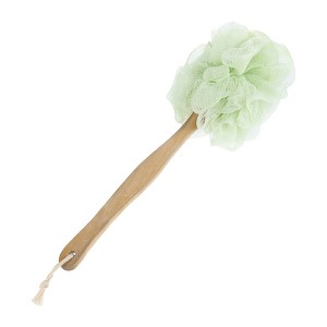 Unique Bargains Long Handle Bath Brush 14.96" Length 1 Pc - 1 of 4