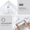 Sapphtopaz 4 PCS/6 PCS/7 PCS Comforter Set,Bed Set with 1 Flat Sheet,1/2 Fitted Sheet,2/4 Pillowcase,Luxury Satin Sheet Set Machine Washable - 4 of 4