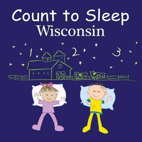 Count to Sleep: Wisconsin - by  Adam Gamble & Mark Jasper (Board Book) - image 1 of 1