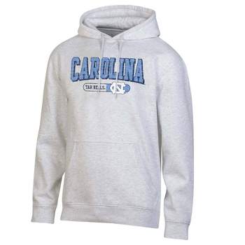 NCAA North Carolina Tar Heels Gray Fleece Hooded Sweatshirt