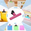 Unique Bargains Plastic Large Size Nonslip Kitchen Chip Bag Seal Grips 6 Pcs - 3 of 4