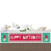 Big Dot of Happiness Elf Squad - Kids Elf Christmas and Happy Birthday Decorations Party Banner - 3 of 4