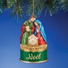 Collections Etc Hand-Painted Trinket Christmas Ornaments of Faith - 2 of 2