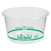 StalkMarket 16 oz Round Deli Container Clear Stalk Market Compostable PLA - Pack of 50 - 2 of 3